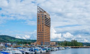 Tallest all wood building