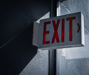Emergency exit plan